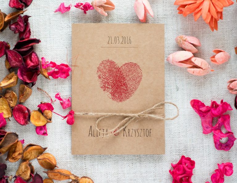 Zaproszenia ślubne, czyli reklama Waszego wesela