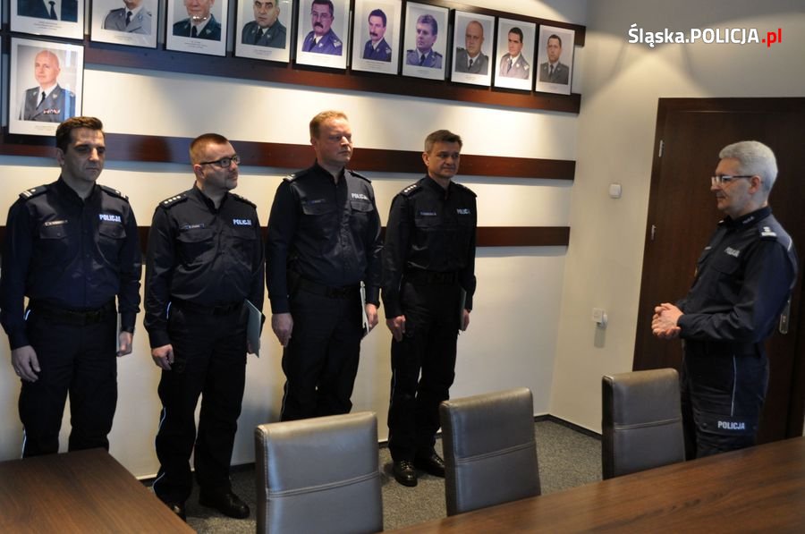 Awanse na stanowiska kierownicze w śląskiej policji