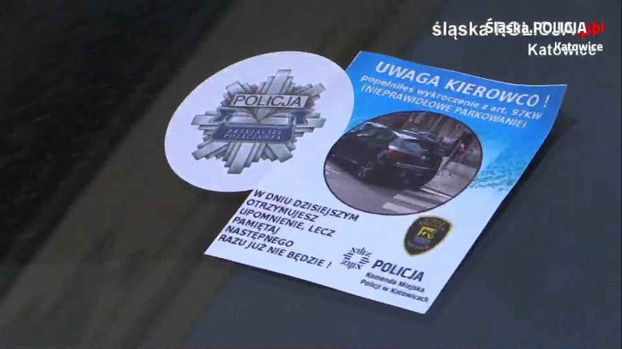 Parkujmy z głową. Policjanci i strażnicy przeprowadzili kolejną akcję w Katowicach
