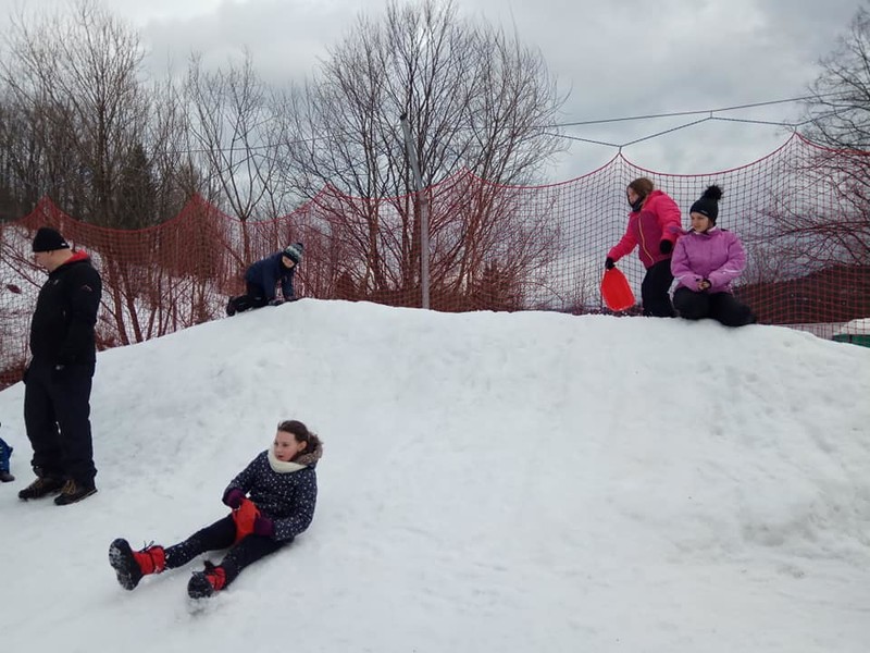 Świętochłowicki oddział PTTK pojechał na sanki do Wisły