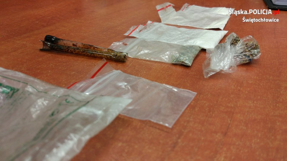 Kolejny zatrzymany za posiadanie narkotyków w Świętochłowicach