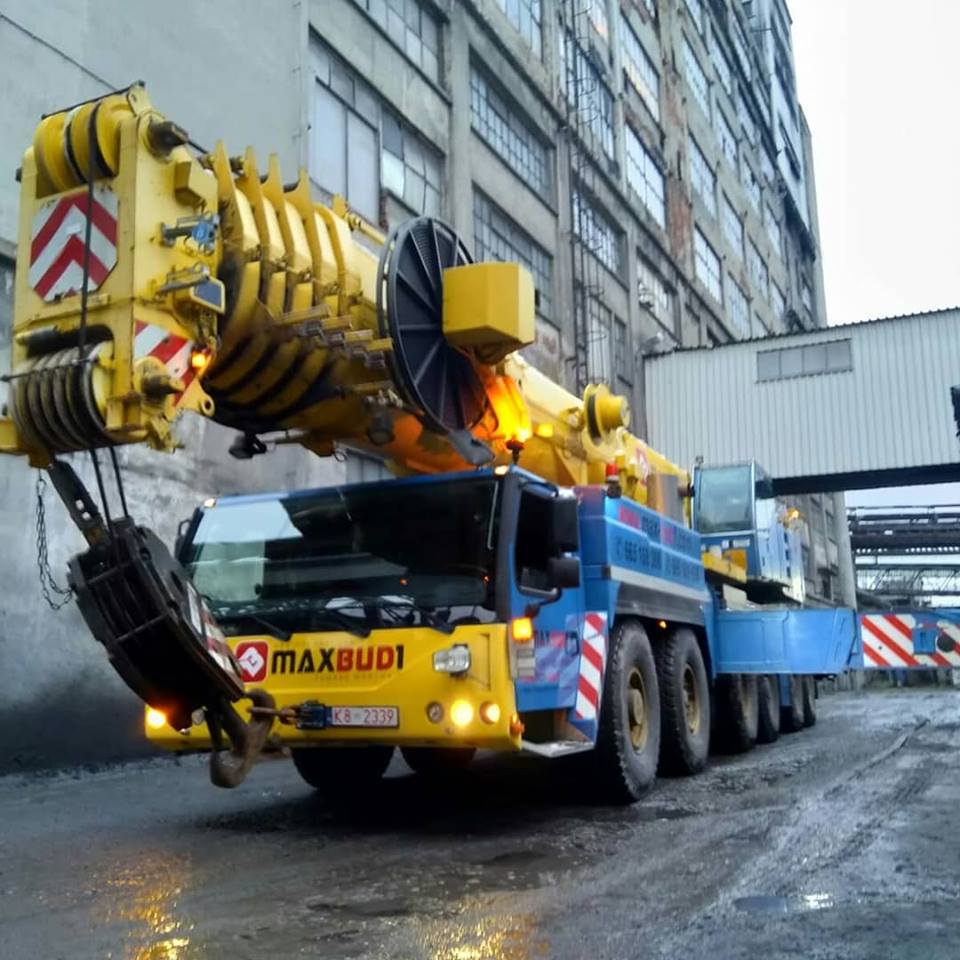 MAX-BUD1 Ruda Śląska - dźwigi, usługi dźwigowe, wynajem dźwigów z operatorem