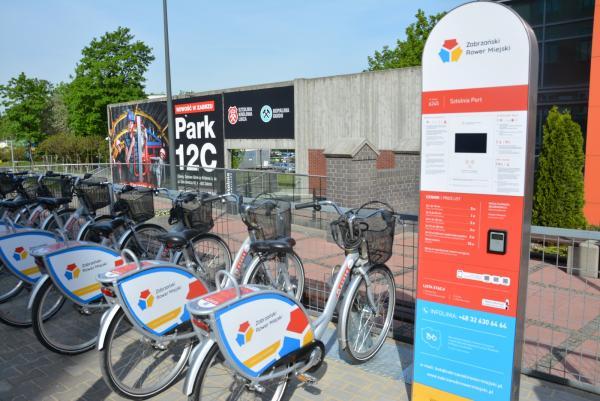 Nowe stacje rowerowe w Zabrzu. Miasto rozbudowuje sieć wypożyczalni rowerów