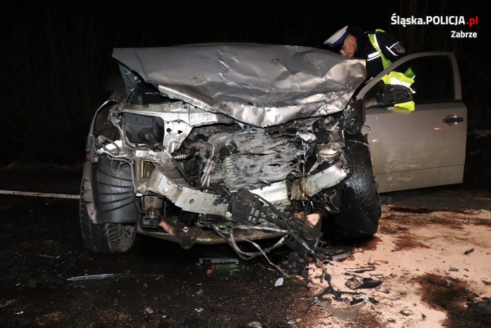 Wypadek na DK 88 w Zabrzu. Dwie kobiety trafiły do szpitala