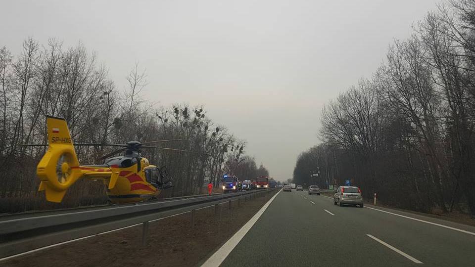 Śmiertelny wypadek na „wiślance” pod Pawłowicami