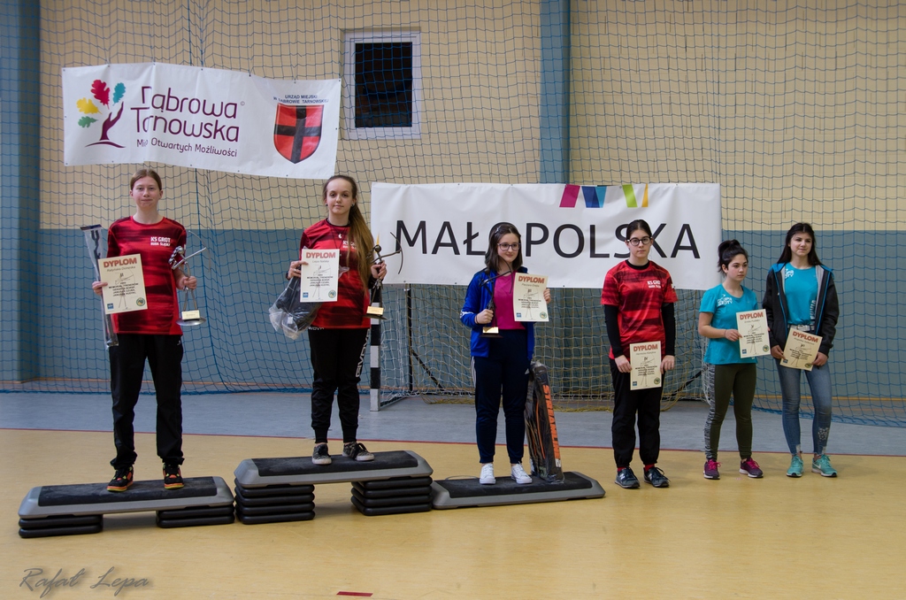 Zawodnicy rudzkiego "Grotu" w XVIII Memoriale Trenerów w Dąbrowie Tarnowskiej