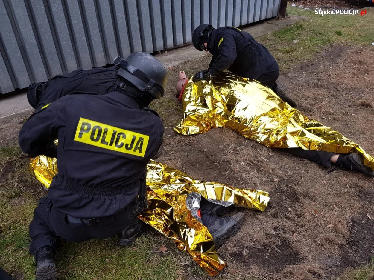 Policjanci szkolili umiejętności w zakresie kwalifikowanej pierwszej pomocy