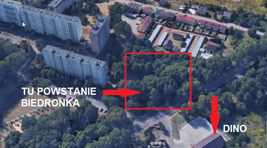 Wirek: przy osiedlu Paderewskiego powstanie kolejny supermarket. Mieszkańcy protestują