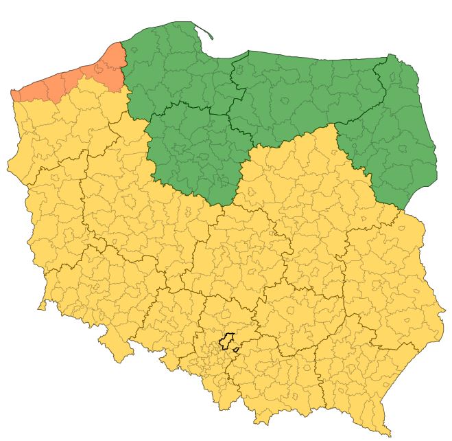 Uwaga! w nocy znów będzie mocno wiać - IMGW ostrzega przed wichurą