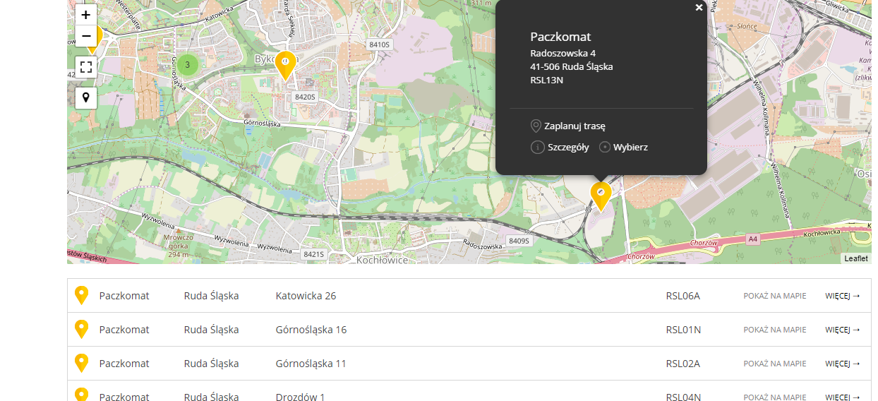 Mamy nowy paczkomat w Kochłowicach