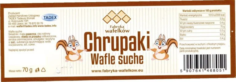 Salmonella w waflach! GIS wydał ostrzeżenie