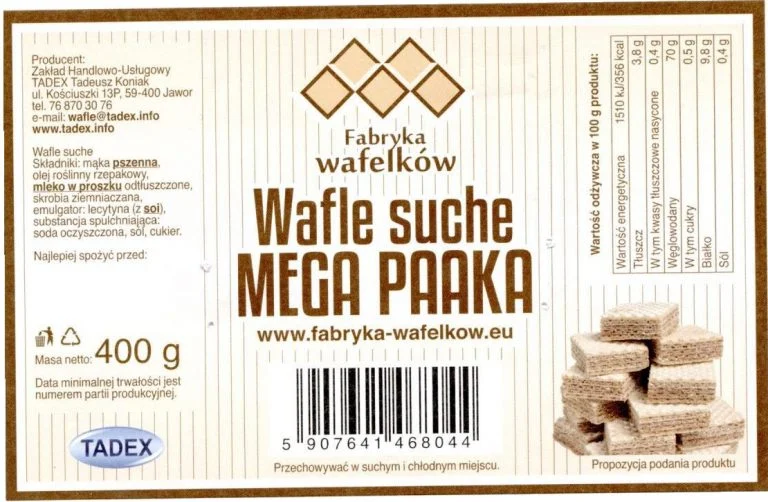 Salmonella w waflach! GIS wydał ostrzeżenie