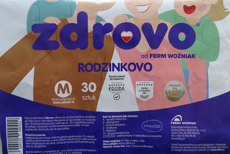 Salmonella w jajach sprzedawanych w Biedronce