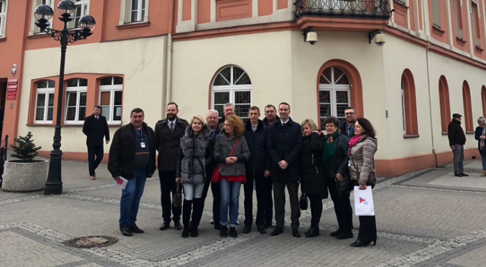 Mikołów odwiedziła 15-osobowa delegacja samorządowców z Ukrainy