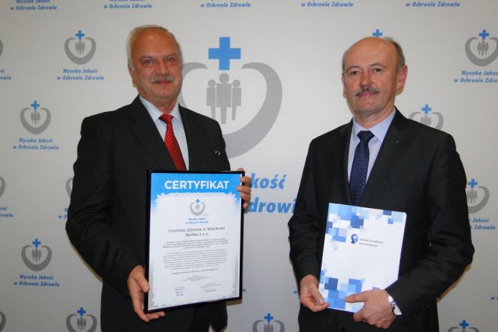 Szpital Powiatowy z nagrodą Wysoka Jakość w Ochronie Zdrowia