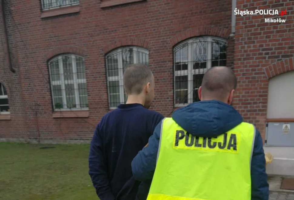Policjanci zatrzymali dwóch mężczyzn, którzy dokonali kradzieży w komisie samochodowym