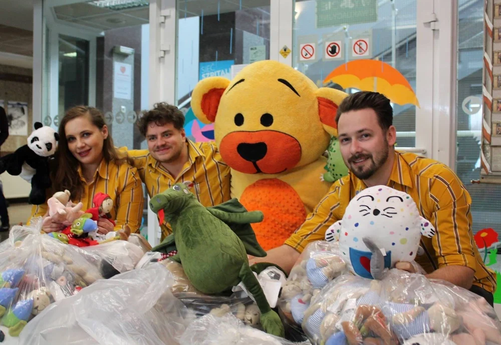 300 pluszaków dla małych pacjentów Górnośląskiego Centrum Zdrowia Dziecka