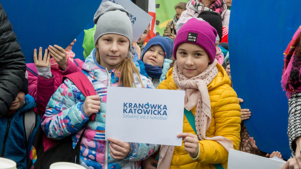 Szluknij sie z kokotka! Urząd Miasta informuje: katowicka kranówka zdatna do picia