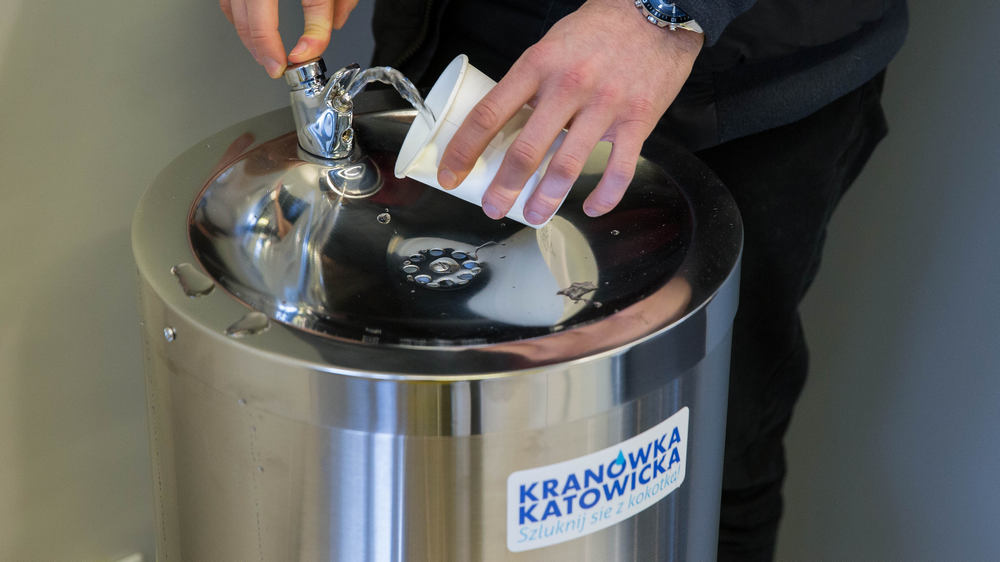 Szluknij sie z kokotka! Urząd Miasta informuje: katowicka kranówka zdatna do picia