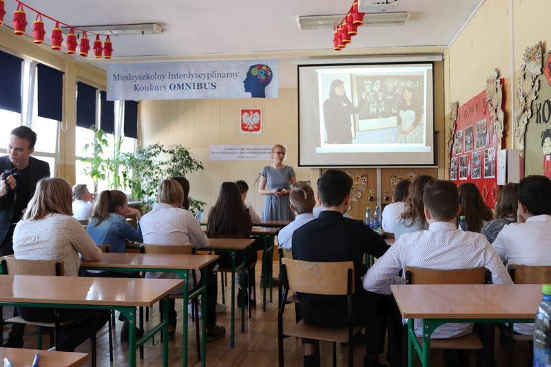 Konkurs Omnibus dla uczniów klas VIII z ZSO nr 1 w Świętochłowicach