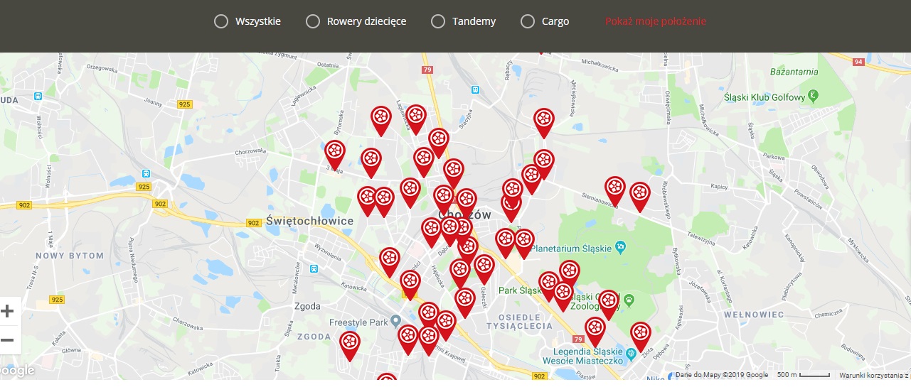 W pierwszy dzień wiosny startuje Chorzowski Rower Miejski