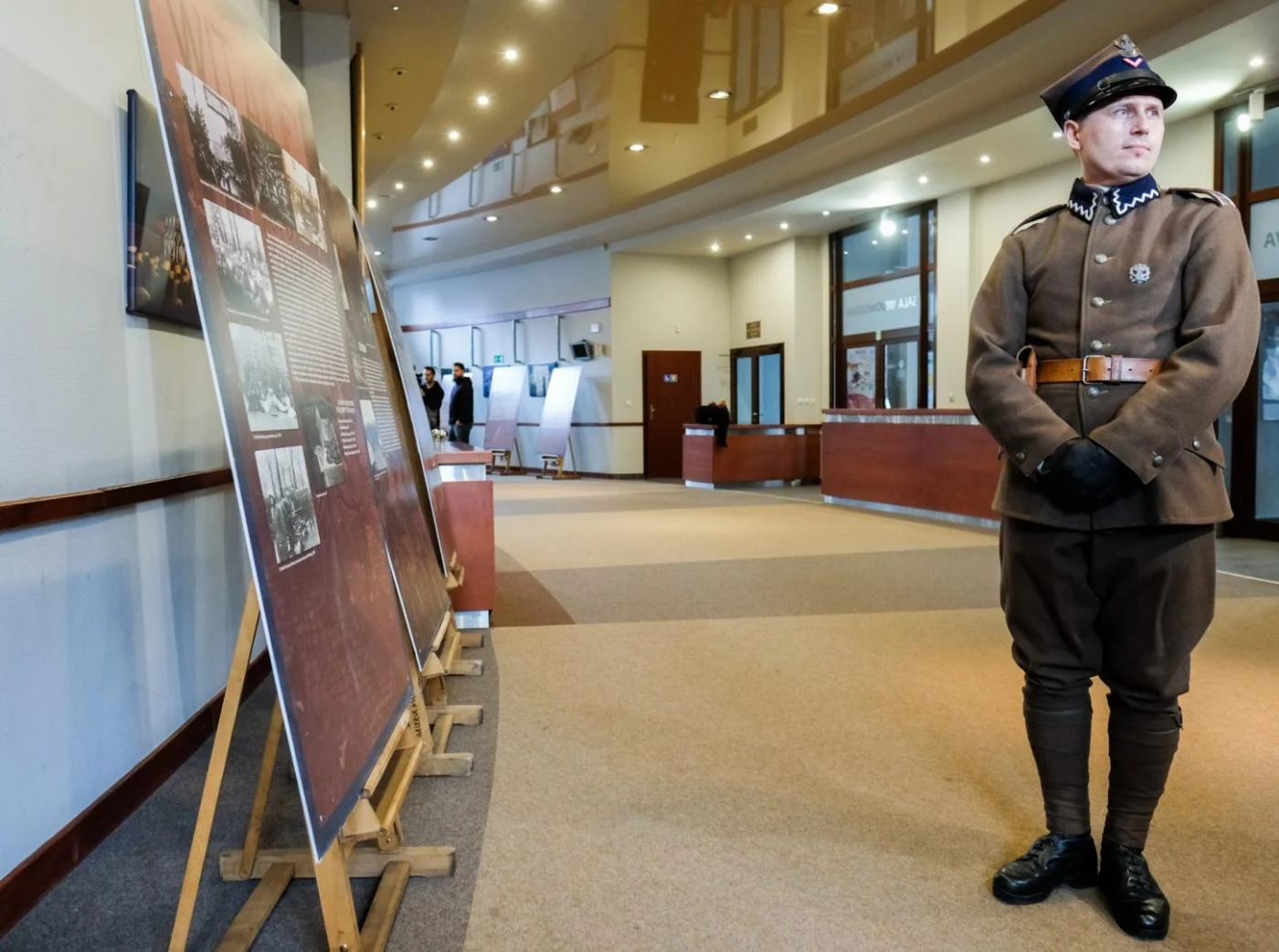 Wystawa o historii 75 Pułku Piechoty z Chorzowa