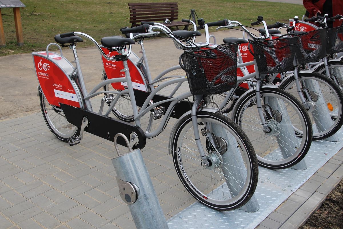 Rozpoczął się pierwszy pełnowymiarowy sezon KajTeroz. 460 rowerów już czeka!