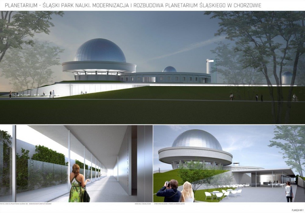 136 mln zł na modernizację Planetarium Śląskiego
