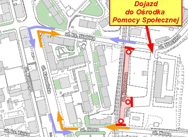 Chorzów: Ulica Kruszcowa zamknięta od 1 kwietnia