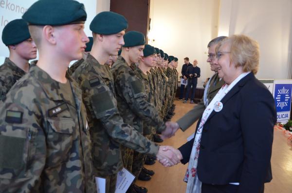 Ślubowanie klas mundurowych w Zabrzu