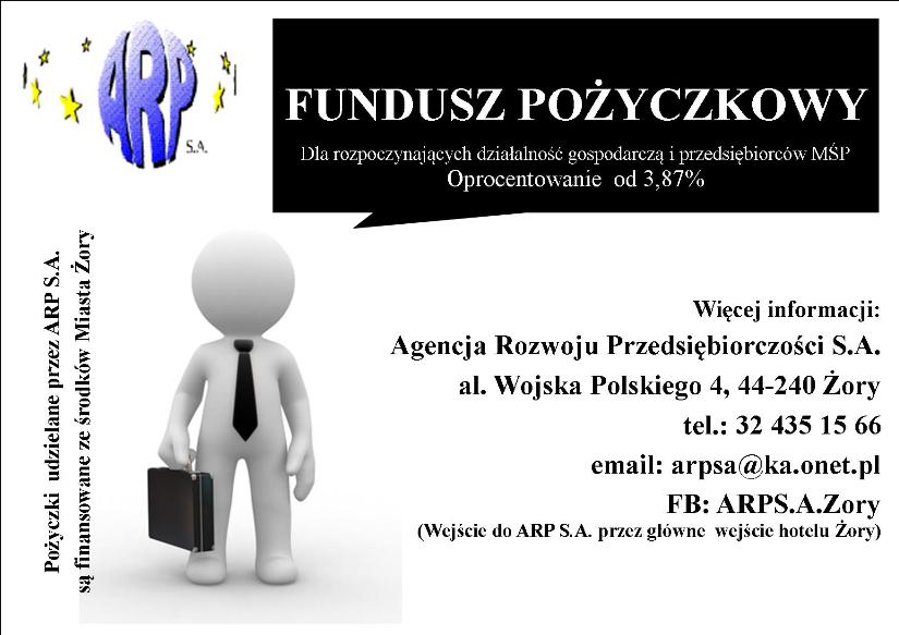 Fundusz pożyczkowy dla przedsiębiorców i na rozpoczęcie działalności gospodarczej
