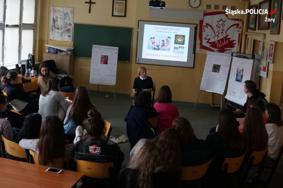 I can always say STOP - warsztaty dla żorskich licealistów