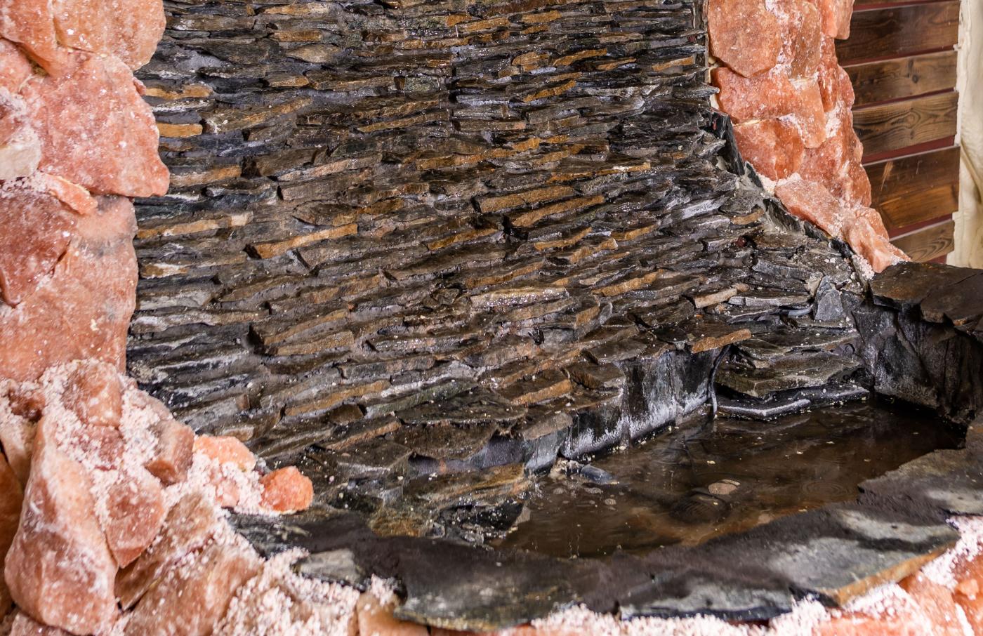 W parku wodnym działa grota solna