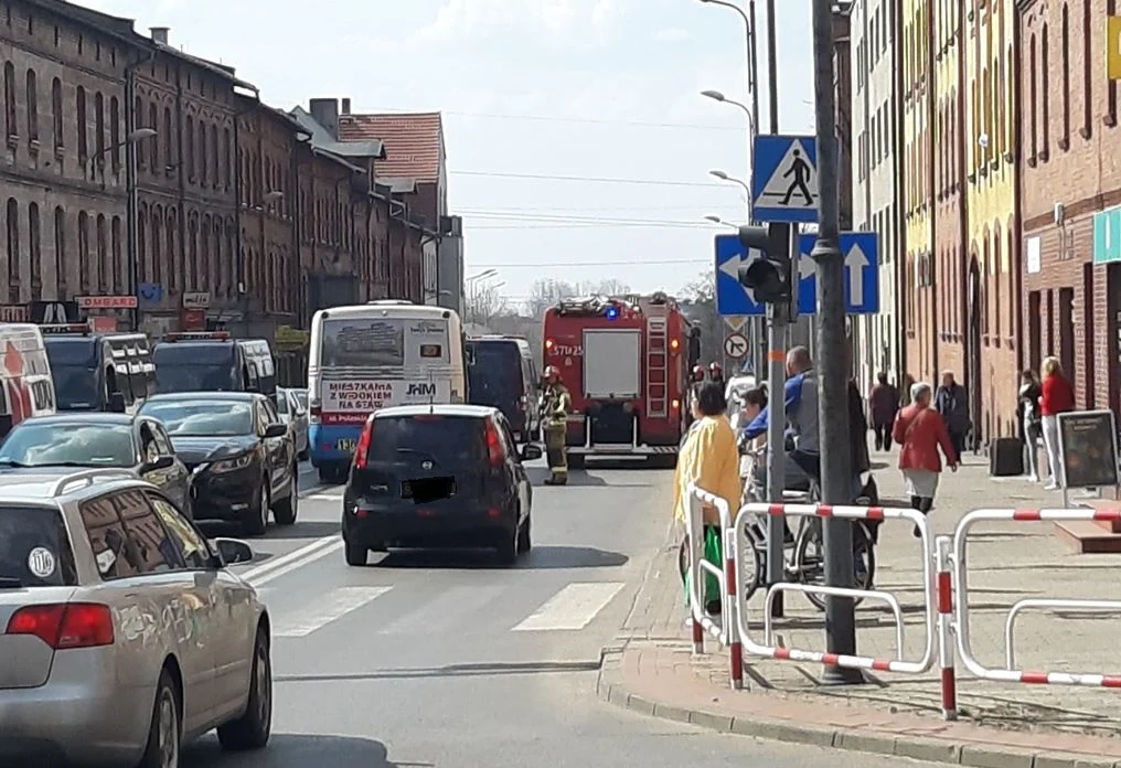 Wyciek gazu w centrum Nowego Bytomia! Jedna osoba z objawami zatrucia
