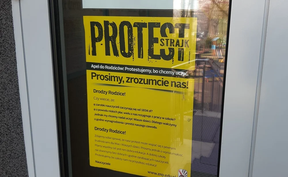 Strajk nauczycieli: Czy rodzice otrzymają zasiłek opiekuńczy?