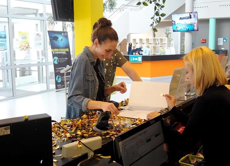 Na początku kwietnia rudzki park wodny odwiedził trzymilionowy klient