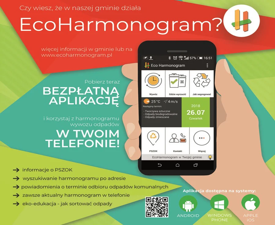 Bezpłatna usługa EcoHarmonogram dla mieszkańców Rudy Śląskiej