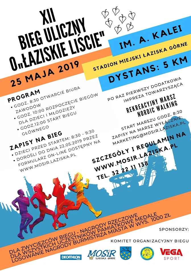 XII Bieg Uliczny im. A. Kalei o "Łaziskie Liście"