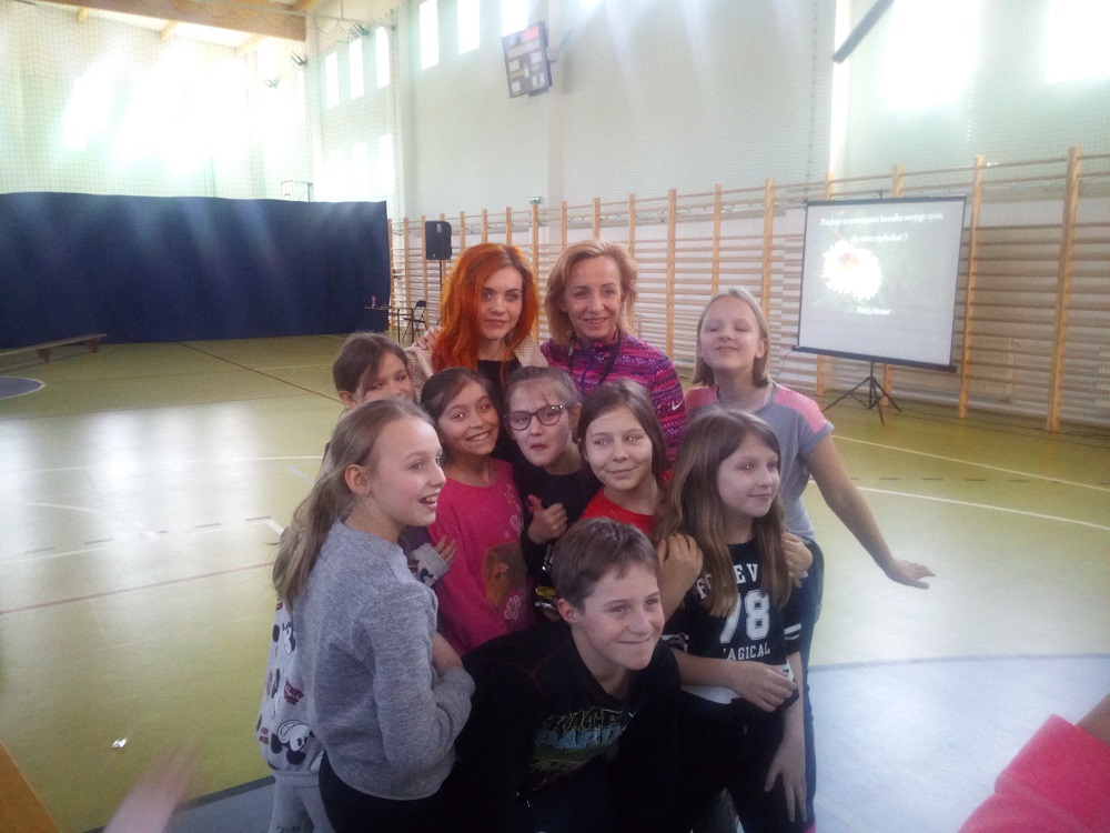 Autorka książki "Jednooka Wojowniczka" gościem w Szkole Sportowej w Mysłowicach
