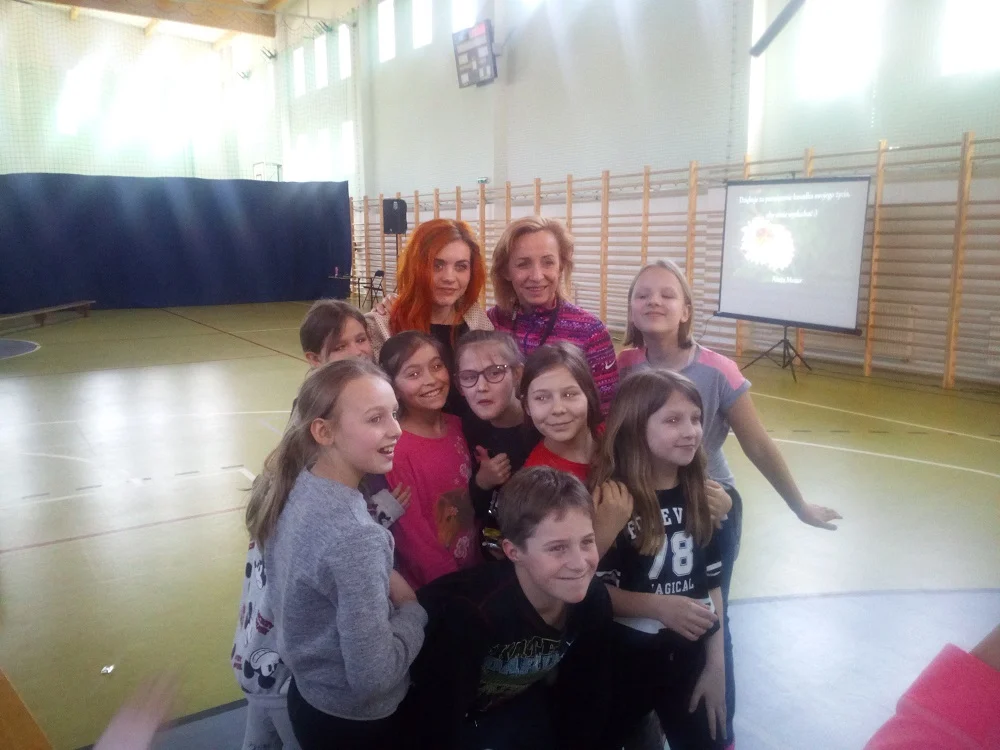 Autorka książki "Jednooka Wojowniczka" gościem w Szkole Sportowej w Mysłowicach