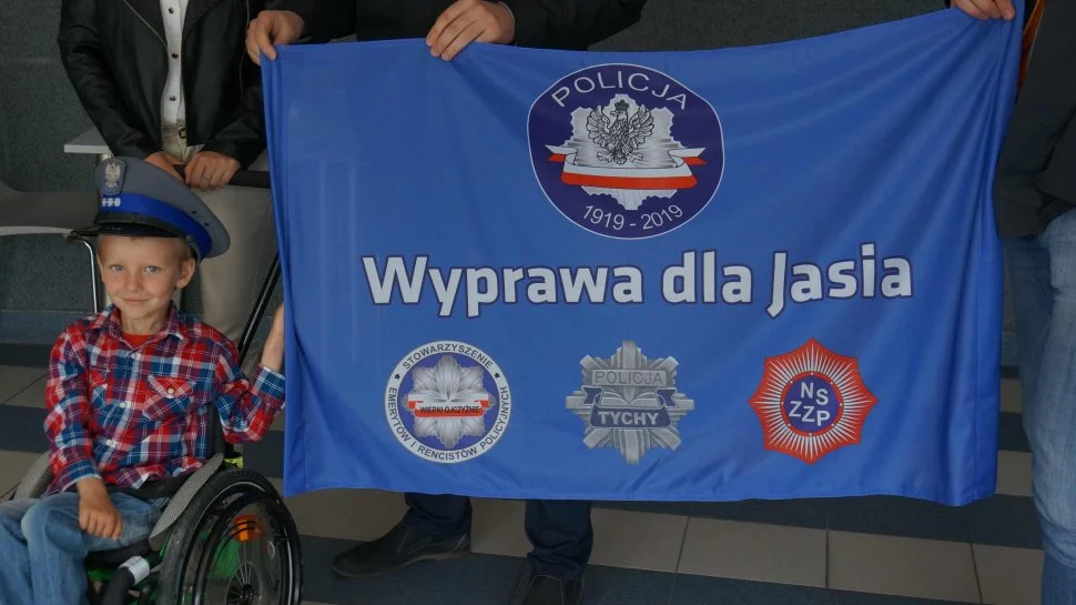 W 100-lecie powstania Policji policjanci wyruszą na "Wyprawę dla Jasia"