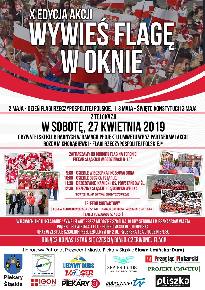 Przyłącz się do akcji "Wywieś flagę w oknie"