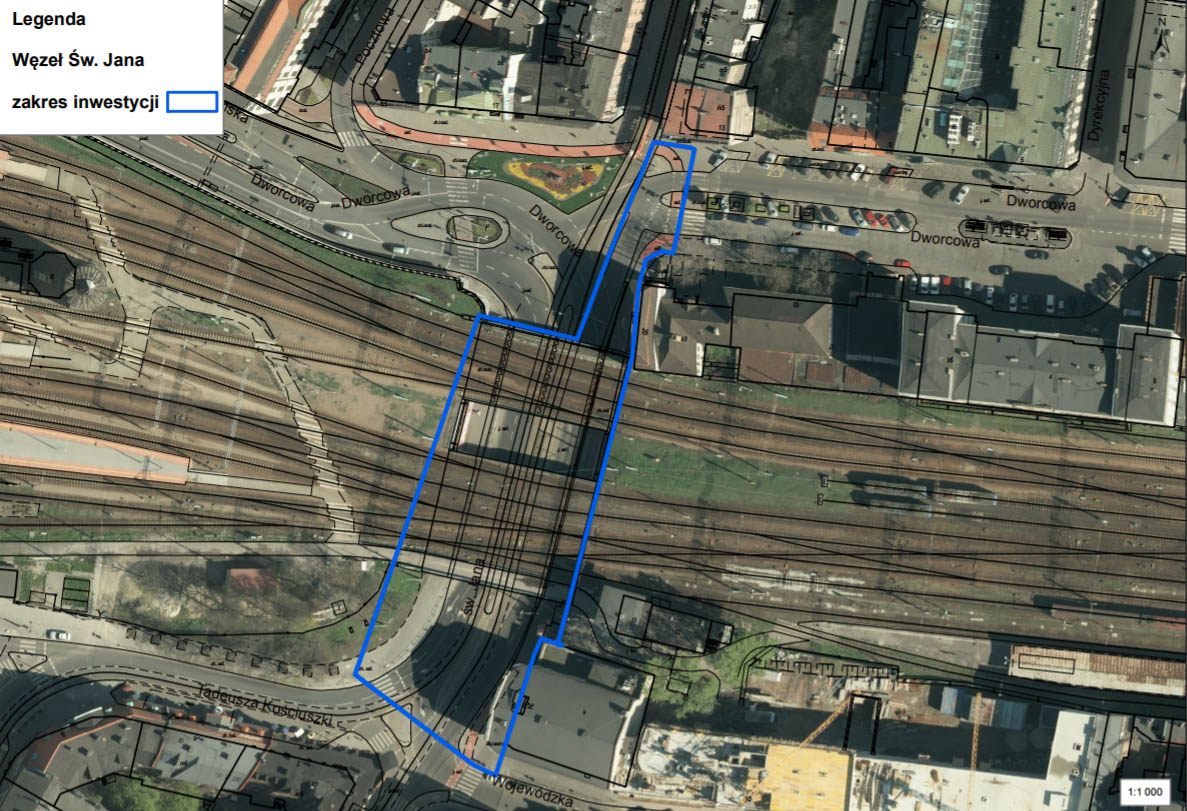 Jest wykonawca na projekt centrum przesiadkowego św. Jana