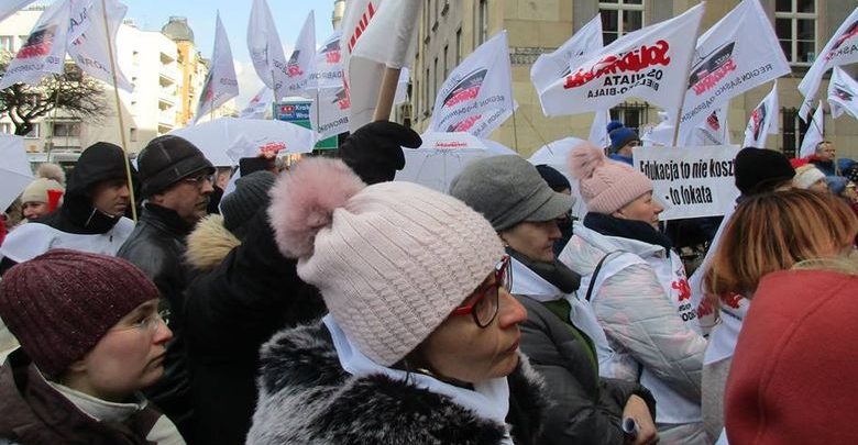 Związkowcy "Solidarności" w Katowicach domagają się dymisji Proksy