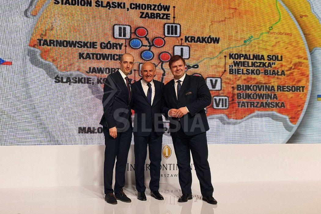 Prezentacja trasy 76 Tour de Pologne. Kolarze ponownie w Katowiach