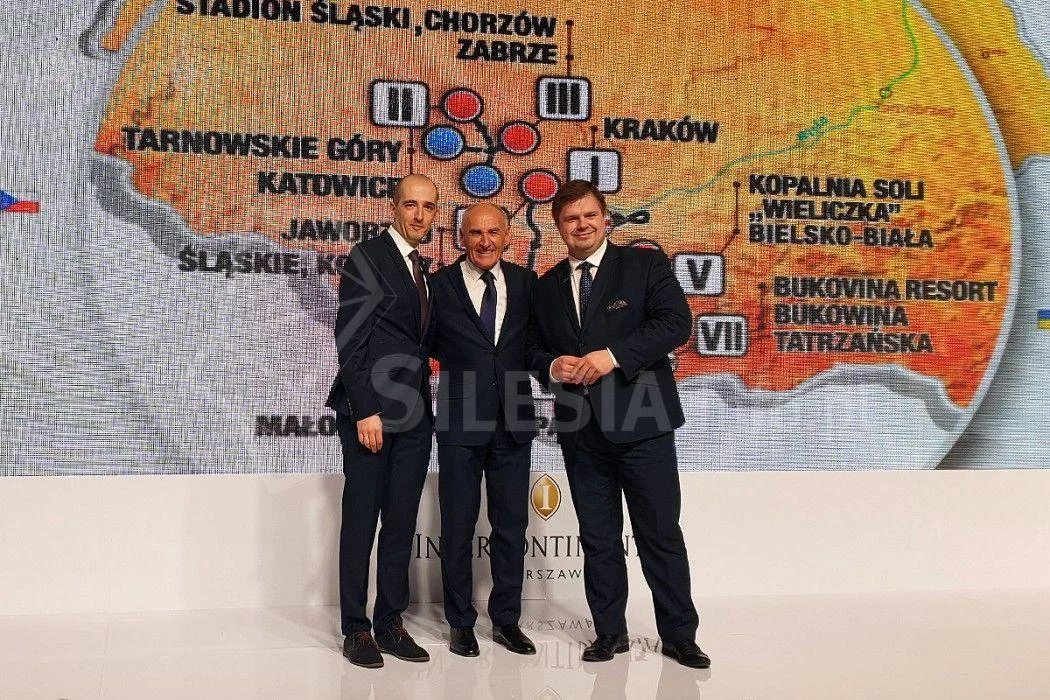 Prezentacja trasy 76 Tour de Pologne. Kolarze ponownie w Katowiach