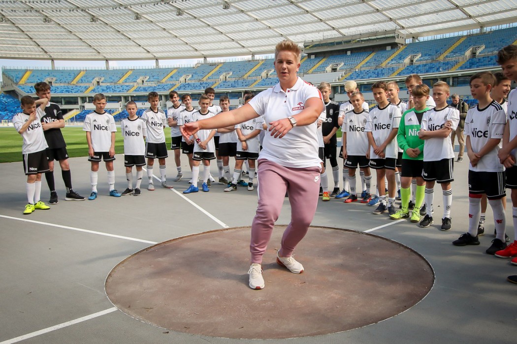 Anita Włodarczyk promuje Śląskie