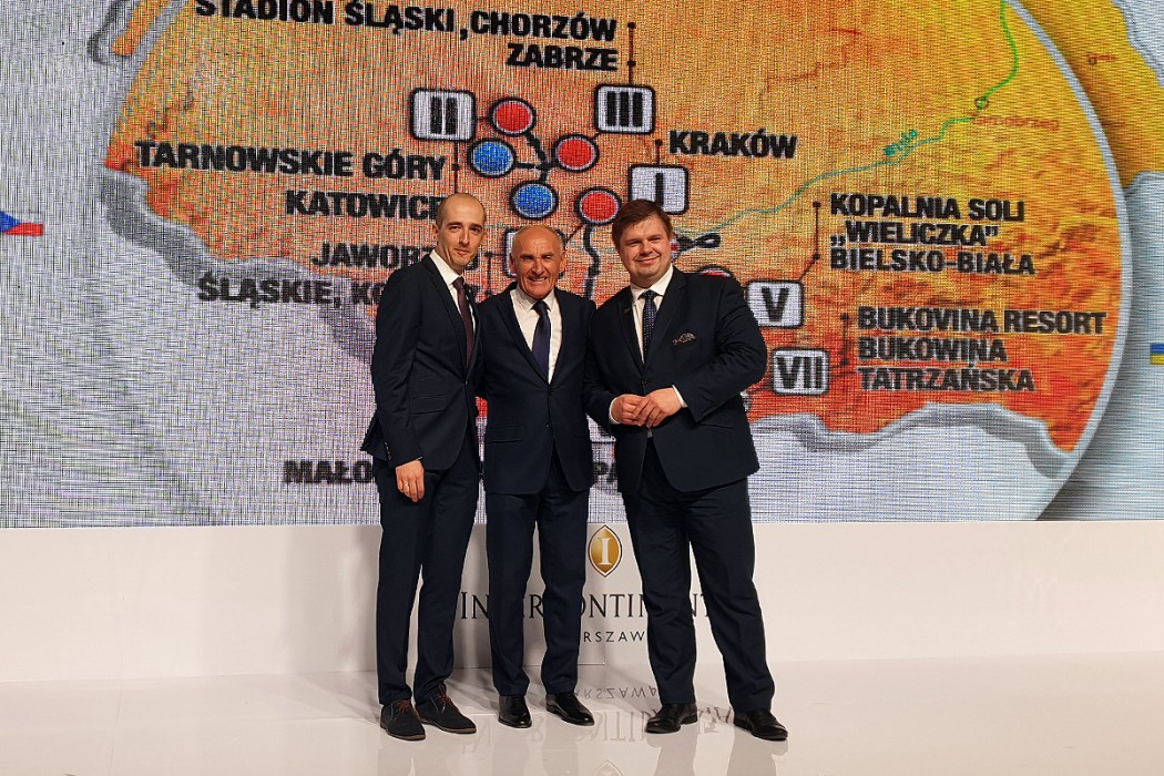 Prezentacja trasy 76 Tour de Pologne. Trzeci etap wyruszy ze Stadionu Śląskiego