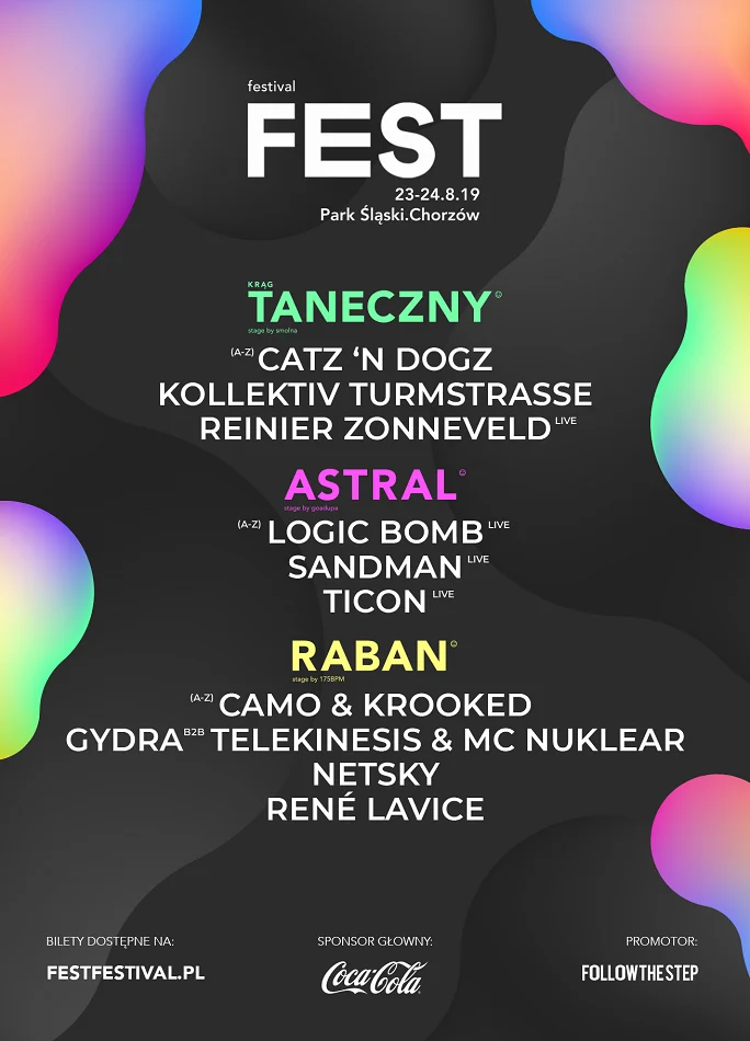 Gwiazdy elektroniki na nocnej części Fest Festival