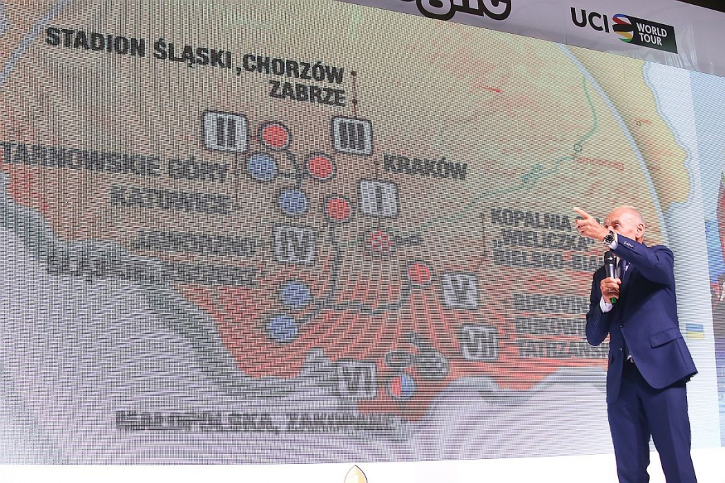 Prezentacja trasy 76 Tour de Pologne. Kolarze znów przejadą przez Zabrze